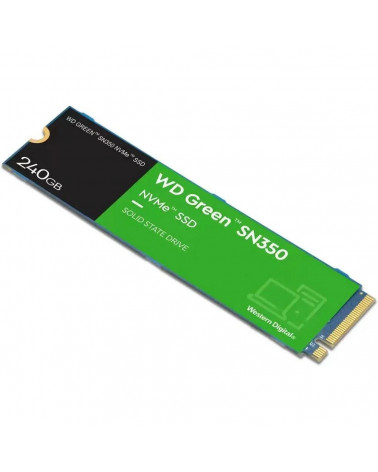 Твердотельный накопитель SSD Western Digital M.2 2280 240GB WD Green Client SSD WDS240G2G0C PCIe 3.0 x4  6Gb/s, 2400/900, 3D TLC