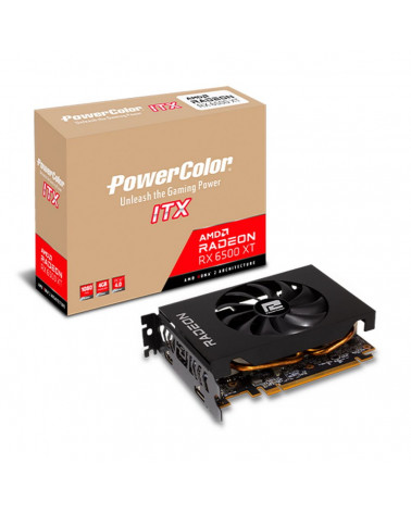 Видеокарта PowerColor RX6500XT Fighter 4GB GDDR6 64bit HDMI DP (174097)