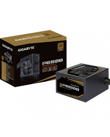 Блок питания Gigabyte P650B GP-P650B 650W, 80Pluse, Bronze, RTL 5 (550295) 