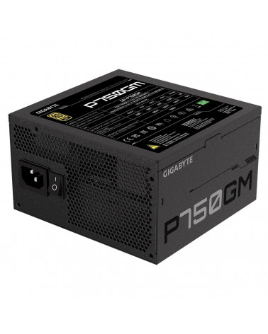 Блок питания Gigabyte P750GM GP-P750GM 750W, 80Plus, Gold, Полностью модульный, RTL 5 (551759) 