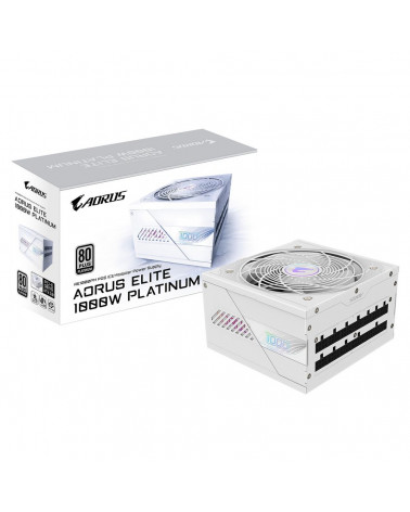 Блок питания ПК Gigabyte AE1000PM PG5 ICE 1000W, 80Plus, Platinum, Полностью модульный, PCIe Gen 5.1, ATX 3.0 compatible. 28200-