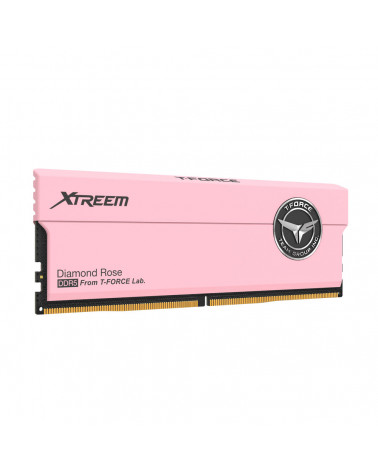 Модуль памяти DDR5 TEAMGROUP T-Force Xtreem 32GB (2x16GB) 7200MHz CL34 (34-42-42-84) 1.40V / FFPD532G7200HC34ADC01 / Pink