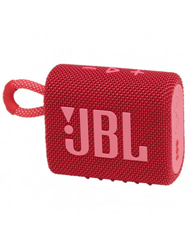 Портативная акустика JBL GO 3 Portable Waterproof Speaker Red