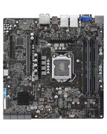 Материнская плата ASUS WS C246M PRO Mini-ATX, LGA 1151 (H4), 4x DDR4 DIMM (to 128GB ECC UDIMM), 6x USB 3.0/3.1 (4 rear), 68x SAT