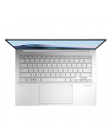 Ноутбук ASUS Zenbook 14 OLED UX3405MA-QD613 Intel Core Ultra 5 Processor 125H/16Gb/SSD512GB/14"/OLED/FHD/NoOS/Foggy Silver (90NB