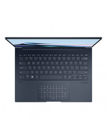 Ноутбук ASUS Zenbook 14 OLED UX3405MA-QD437 Intel Core Ultra 5 Processor 125H/16Gb/SSD512GB/14"/OLED/FHD/NoOS/Ponder Blue (90NB1