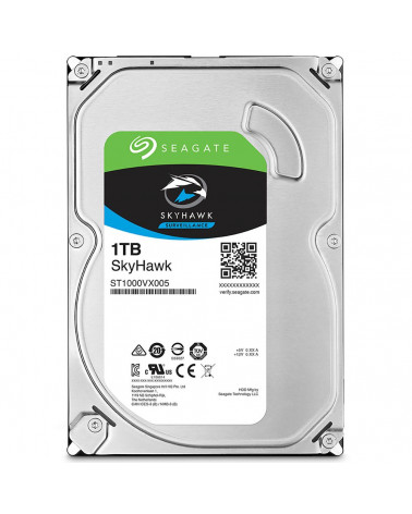 Жесткий диск Seagate SkyHawk Surveillance ST1000VX005 1TB 3.5" SATA 6Gb/s, 5900rpm, 64MB, 24x7, Bulk 25 (002424)