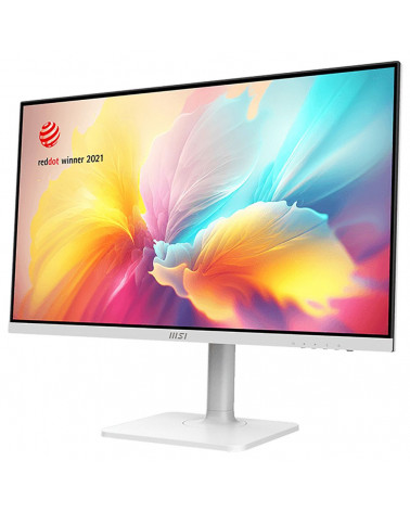 Монитор 27" MSI Modern MD2712PW White (IPS, 1920x1080, HDMI+Type C, 1 ms, 178°/178°, 300 cd/m, 1000:1 (100M:1), 100Hz) 