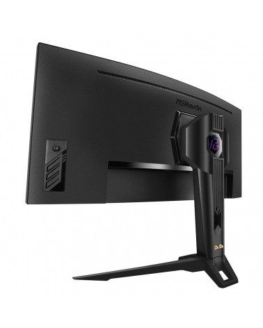 Монитор 34" ASRock Phantom Gaming PG34QRT2B Black (VA, 3440x1440, 2xHDMI+2xDP, 1 ms, 178°/178°, 500 cd/m, 3000:1, 180Hz, HDR400,