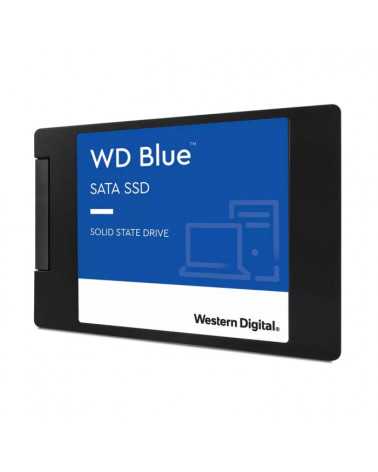2.5" 2TB WD Blue Client SSD WDS200T2B0A SATA 6Gb/s, 560/530, IOPS 95/84K, MTBF 1,75M, 3D NAND TLC, 500TBW, Retail (856315)