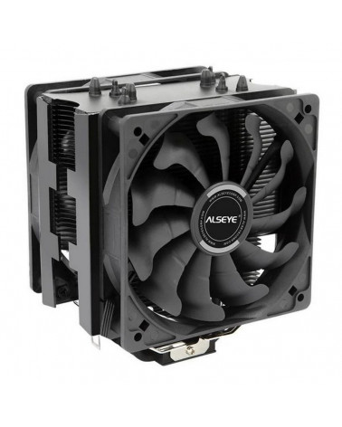 Вентилятор ALSEYE S120D-B Universal, TDP 135W, 2x120FAN, 4 heat pipe, PWM, RTL20 (874258) Universal, TDP 135W, 2x120FAN, 4 heat 