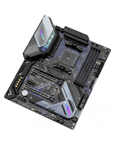 Материнская плата ASRock B550 EXTREME4, Socket AM4, AMD B550, 4xDDR4-3200, HDMI, 2xPCI-Ex16, 2xPCI-Ex1, 6xSATA3(RAID 0/1/10), 2x