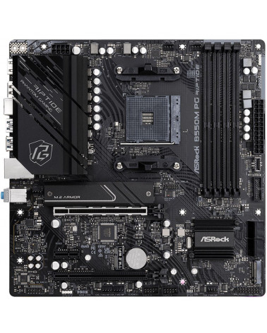 Материнская плата ASRock B550M PG RIPTIDE, Socket AM4, AMD B550, 4xDDR4-3200, HDMI+DP, 2xPCI-Ex16, 1xPCI-Ex1, 4xSATA3(RAID 0/1/1