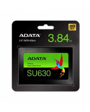 2.5" 3.84TB ADATA SU630SS Client SSD [ASU630SS-3T84Q-R] SATA 6Gb/s, 520/450, IOPS 40/65K, MTBF 1.5M, 3D QLC, 800TBW, 0,29DWPD, R