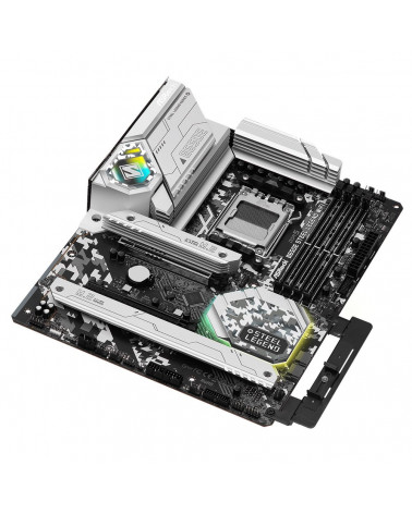 Материнская плата ASRock B650E STEEL LEGEND WIFI, Socket AM5, AMD B650, 4xDDR5-5200, HDMI+DP, 2xPCI-Ex16, 2xSATA3(RAID 0/1/10), 