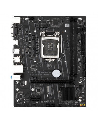 Материнская плата MS-Challenger H510M-H, H510, 2xDDR4, 1xPCIEx16 ,1xPCIEx1 ,1xM.2, Front2xUSB3 ,2xUSB2, Rear4xUSB2 ,2xUSB3, 3xSA