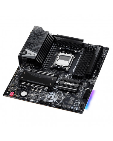 Материнская плата ASRock B650E TAICHI LITE, Socket AM5, AMD B650, 4xDDR5-5200, HDMI, 2xPCI-Ex16, 4xSATA3(RAID 0/1/10), 3xM.2, 6 