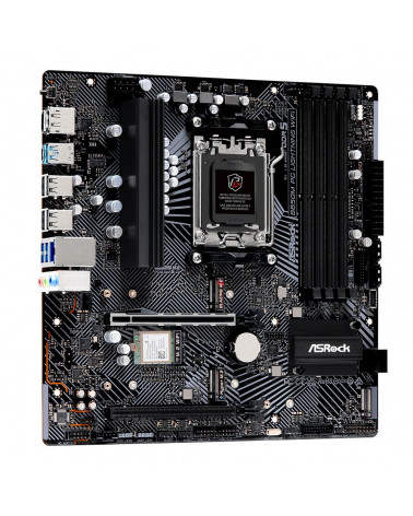 Материнская плата ASRock B650M PG LIGHNING WIFI, Socket AM5, AMD B650, 4xDDR5-5200, HDMI+DP, 2xPCI-Ex16, 4xSATA3(RAID 0/1/10), 3