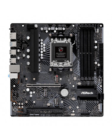 Материнская плата ASRock B650M PG LIGHNING, Socket AM5, AMD B650, 4xDDR5-5200, HDMI+DP, 2xPCI-Ex16, 4xSATA3(RAID 0/1/10), 3xM.2,