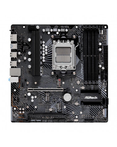 Материнская плата ASRock B650M PG LIGHNING, Socket AM5, AMD B650, 4xDDR5-5200, HDMI+DP, 2xPCI-Ex16, 4xSATA3(RAID 0/1/10), 3xM.2,