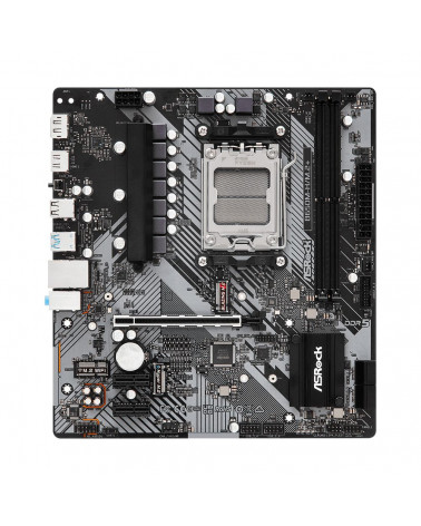 Материнская плата ASRock B650M-H/M.2+, Socket AM5, AMD B650, 2xDDR5-5200, HDMI+DP, 1xPCI-Ex16, 2xPCI-Ex1, 4xSATA3(RAID 0/1/10), 