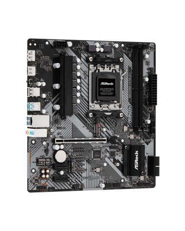 Материнская плата ASRock B650M-H/M.2+, Socket AM5, AMD B650, 2xDDR5-5200, HDMI+DP, 1xPCI-Ex16, 2xPCI-Ex1, 4xSATA3(RAID 0/1/10), 