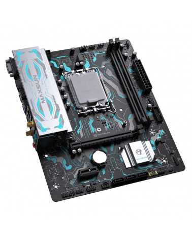 Материнская плата Maxsun MS-B760M GAMING WIFI GANK LGA1700 B760 2*DDR5 1*PCIEx16/ 1*PCIEx1/  1*M.2 Front2*USB3.2 Gen1/ 2*USB2.0 