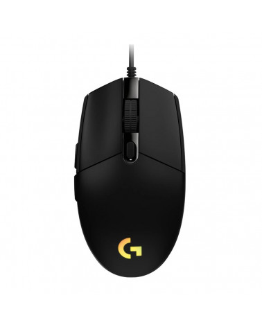 Мышь игровая Logitech G102 LIGHTSYNC Black |910-005808| черная, оптическая, 200-8000dpi, 2.1м USB 2.0, 6 программируемых кнопок,