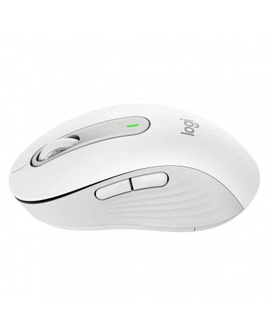 Мышь Logitech Мышь беспроводная Logitech M650 Signature Off White белая, 400-4000 dpi, Bluetooth + 2.4G, 5 кнопок, АА-батарейка,