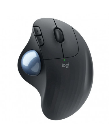 Мышь Logitech Мышь-трекбол беспроводной Logitech Ergo M575 Graphite черный, 400-2000 dpi, Bluetooth или 2.4GHz, USB-ресивер (Log