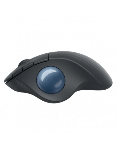 Мышь Logitech Мышь-трекбол беспроводной Logitech Ergo M575 Graphite черный, 400-2000 dpi, Bluetooth или 2.4GHz, USB-ресивер (Log