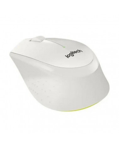 Мышь Logitech Мышь беспроводная Logitech M330 Silent Plus White белая, оптическая, 1000dpi, 2.4GHz,USB-ресивер, бесшумная, под п