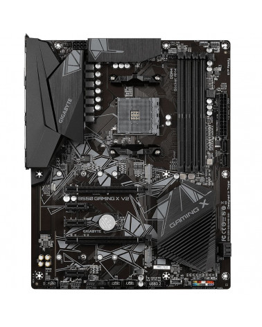 Материнская плата Gigabyte B550 GAMING X V2, Socket AM4, AMD B550, 4xDDR4-3200, DVI-D+HDMI, 2xPCI-Ex16, 3xPCI-Ex1, 4xSATA3(RAID 