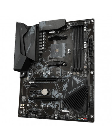 Материнская плата Gigabyte B550 GAMING X V2, Socket AM4, AMD B550, 4xDDR4-3200, DVI-D+HDMI, 2xPCI-Ex16, 3xPCI-Ex1, 4xSATA3(RAID 