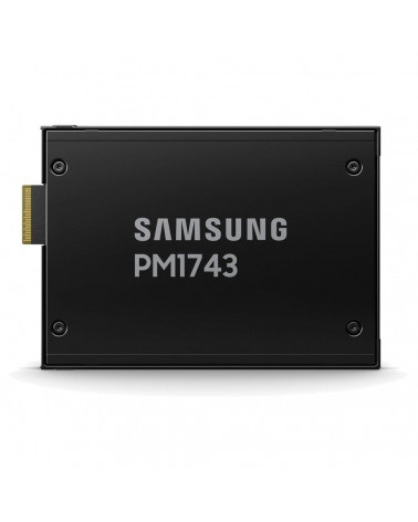 Твердотельный накопитель SSD Samsung MZWLO3T8HCLS-00A07  2.5" U.3, 3840GB, PM1743, 14000/6000 MB/s, 2500k/280k IOPS, PCI-e 5.0, 