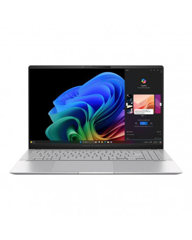 Ноутбук ASUS Vivobook S 15 S5507QA-MA006W X Elite X1E 78 100/16Gb/SSD1Tb/15.6"/OLED/3K/Win11H/silver (90NB14Q2-M005E0)