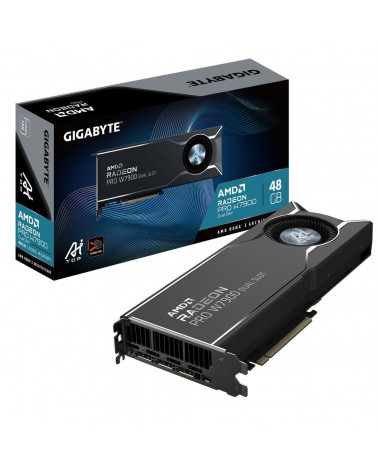 Видеокарта Gigabyte PRO W7900 DUAL SLOT AI TOP 48GB GDDR6 384bit mDP 3xDP BLOWER RTL