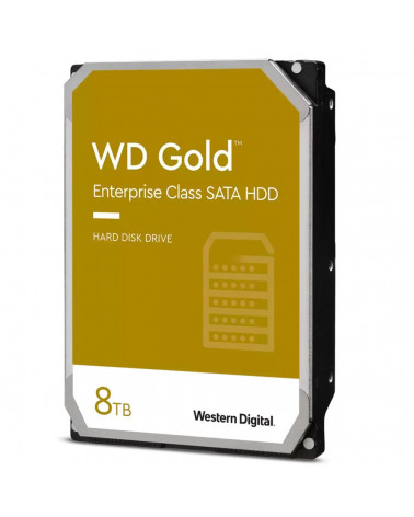 Жесткий диск Western Digital 3.5" 8TB WD8005FRYZ Gold SATA3, Cache 256MB, 7200 rpm