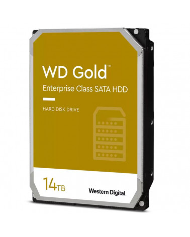 Жесткий диск Western Digital 3.5" 14TB WD142KRYZ Gold SATA3, Cache 256MB, 7200 rpm