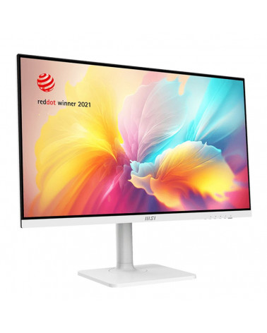 Монитор MSI Modern MD272QXPW 27" White (IPS, 2560x1440, HDMI+DP+Type C, USB Hub, 1 ms, 178°/178°, 400 cd/m, 1000:1 (100M:1), 100