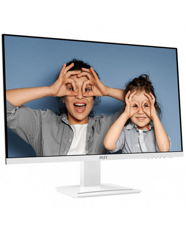 Монитор 27" MSI PRO MP273QW E2 White (IPS, 2560x1440, HDMI+HDMI+DP, 1 ms, 178°/178°, 400 cd/m, 1300:1 (100M:1), 100Hz) 