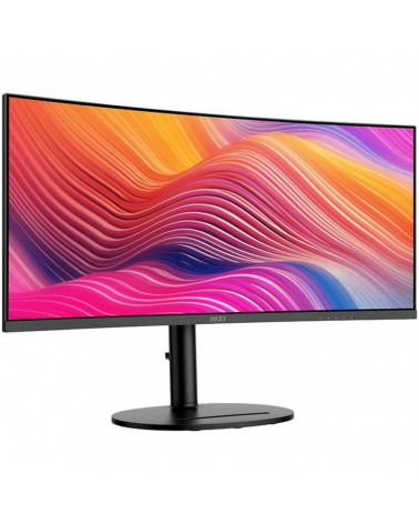 Монитор 34" MSI Modern MD342CQP Black (VA, 3440x1440, HDMI+HDMI+DP+Type C, USB, 1 ms, 178°/178°, 300 cd/m, 3000:1 (100M:1), 120H