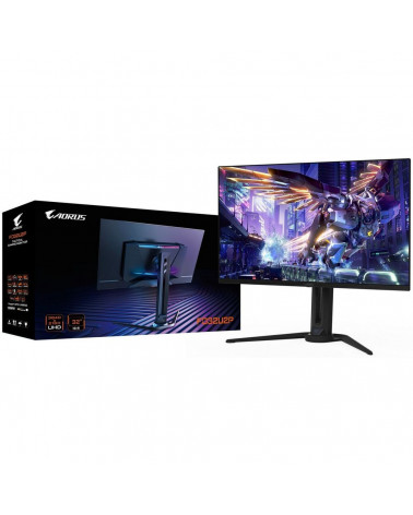 Монитор 31.5" Gigabyte AORUS FO32U2P-EK Black  (QD-OLED, 3840 х 2160, 240Hz, 250 cd/m, 1000:1, 2xHDMI 2.1, DP 2.1, DP 1.4 3xUSB 