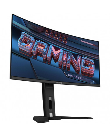 Монитор 34" Gigabyte MO34WQC2-EK Black  (OLED,3440 x 1440, 240Hz, 0,03мс, 2хHDMI 2.1, DP 1.4, 3xUSB3.2, USB Type-C) 