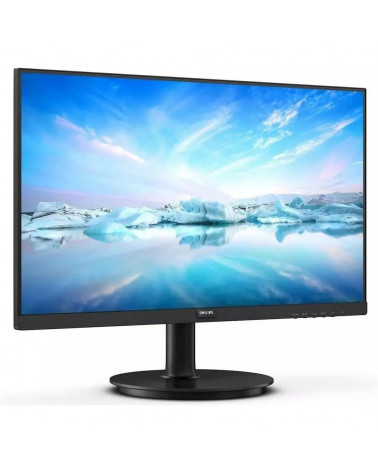 Монитор 27" PHILIPS 271V8B Black  (IPS LED 4ms 16:9 HDMI, VGA  матовая 1300:1 250cd 178гр/178гр 1920x1080 100Hz ) 