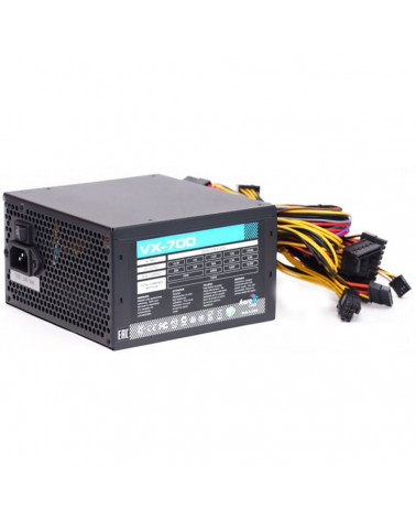 Блок питания AeroCool VX Plus 700 - 700W , ATX v2.3 , Fan 12cm , 500mm cable , Retail (962796) 10 