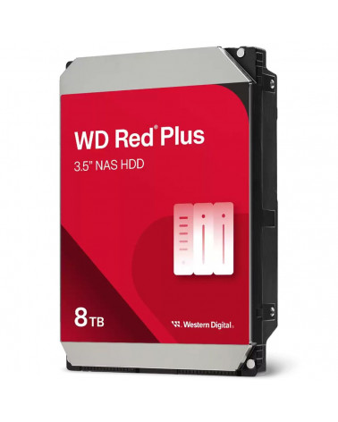 Жесткий диск Western Digital Red Plus WD80EFZZ 8TB 3.5" SATA3, 256MB, 5400 rpm (887944)
