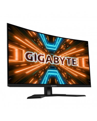 Монитор Gigabyte 31.5" M32QC-EK Gaming monitor Black (VA, 2560x1440, HDMI+HDMI+DP, 1 ms, 178°/178°, 350 cd/m, 3000:1, 2xUSB3.0, 