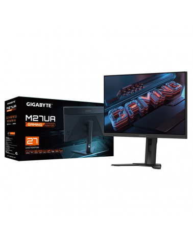 Монитор 27" Gigabyte M27UA EK Black (IPS, 3840×2160, 160Hz, 1мс, 350cd/m, 1000:1, 2xHDMI-2.1, DP-1.4, 3xUSB3.2, USB Type-C ) 