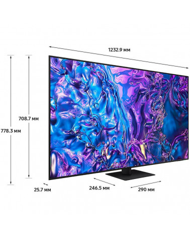 55" Телевизор Q-LED SAMSUNG QE55Q70DAUXRU